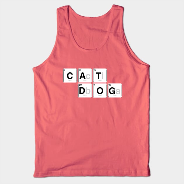 Catdog chemistry Tank Top by cariespositodesign